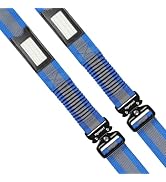 Vigorport Luggage Straps for Suitcases 2 Pack, Heavy Duty Metal Buckle Luggage Belt Strap, TSA Ap...