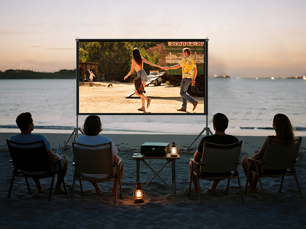 outdoor projector screen