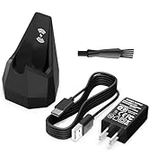 WUKUR Charging Dock for Manscaped 4.0, Charger Dock Compatible with Manscaped The Lawn Mower 4.0 ...