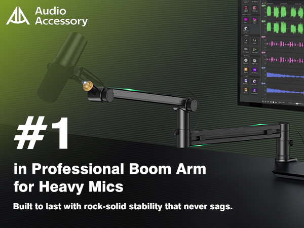 Low Profile Mic Boom Arm