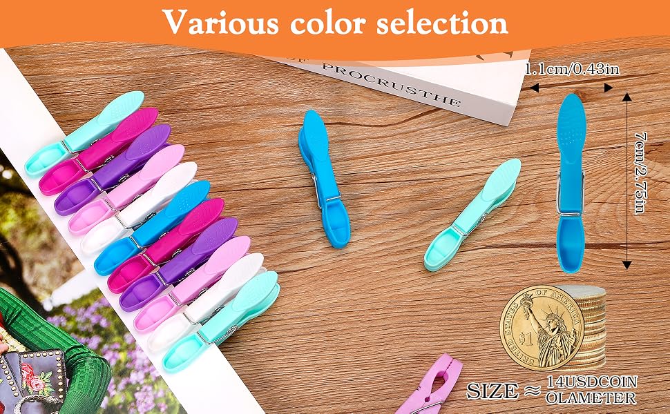 Plastic Clothespins