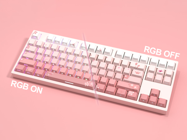 side printed keycaps set