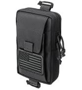 LIVANS Tactical Backpack Accessories Pouch, Molle Accessories Shoulder Strap Attachment Pouches U...