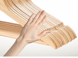 wooden hangers