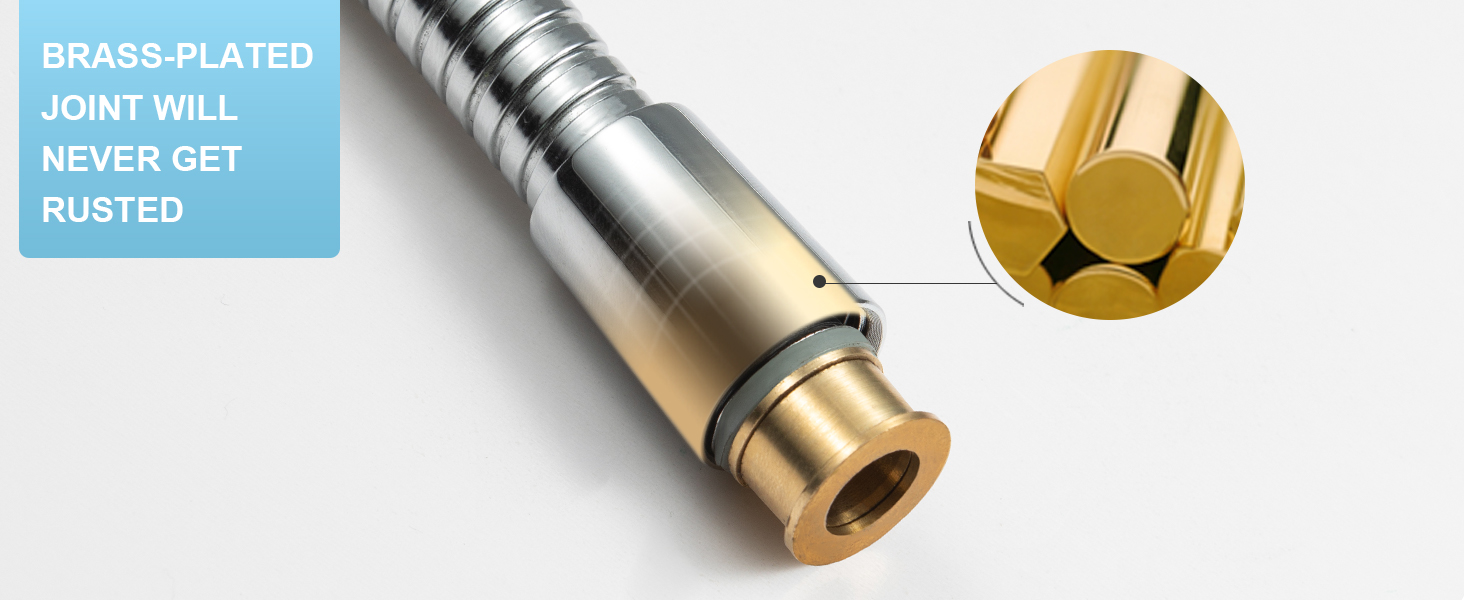 large bore shower hose