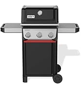 Weber Spirit E-310 Liquid Propane Gas Grill for Outdoor Cooking and BBQ, 3 Burners, Black