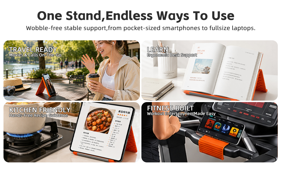 flexible silicone phone holder, flexible silicone phone stand, foldable silicone aluminum holder