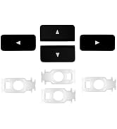 Bfenown 4Pcs Replacement Up, Down, Left, Right Arrow Keycap Key with Scissor Clip Hinge for MacBo...