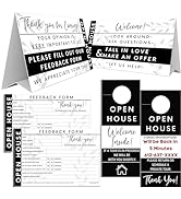 Open House Supplies. Real Estate Sign in Book Guest Registry Notepad for Collecting Realtor Leads...
