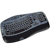 Keyboard Cover for Logitech K350 MK550 MK570 Wireless Wave Keyboard, Logitech K350 MK550 MK570 Wi...