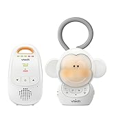 VTech DM1411 Audio Baby Monitor & Portable Soother Dual-Unit Rechargeable Battery, Long Range, So...