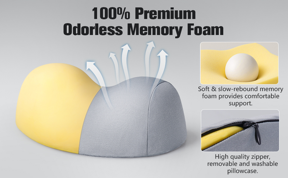 Memory Foam for Stiff Neck Pain Relief