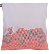 Kimmama Black Mesh Drawstring Laundry Bag