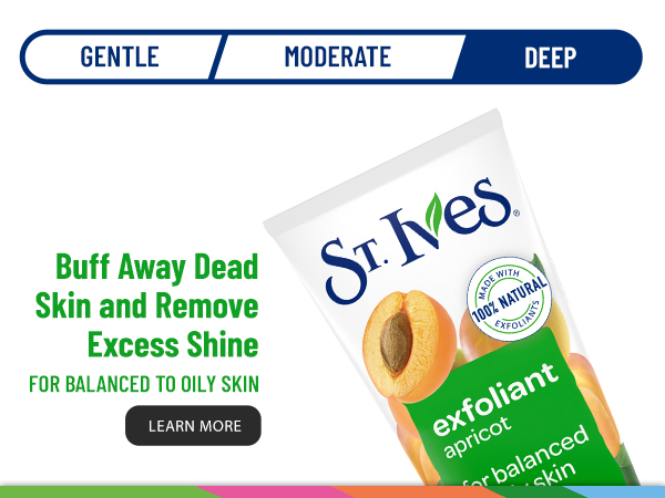 Buff Away Dead Skin and Remove Excess Shine