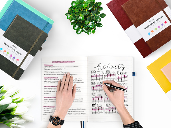 OFFIGIFT Lined Journal Notebook