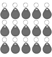 50 PCS Mifare Ultralight C Keyfobs ULC Key fob Token Tag RFID Key Cards, 13.56MHz Contactless Tic...