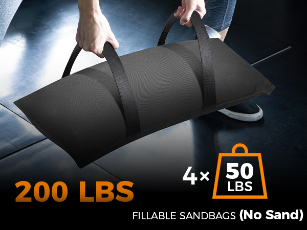 4 Packs Heavy Duty Weight Bags