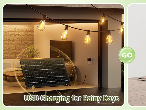 USB Charging for Rainy Days