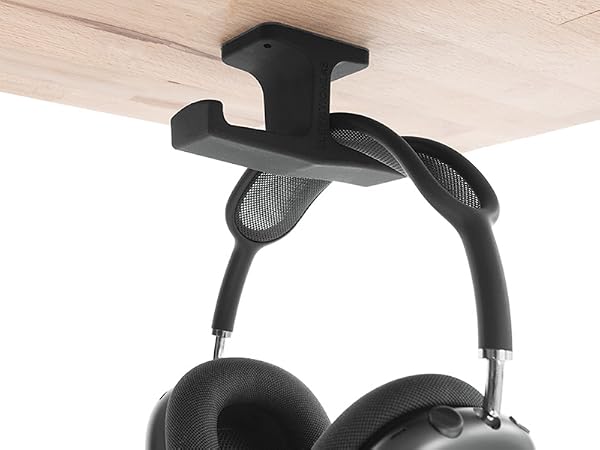 headphone hook under desk hanger head phone