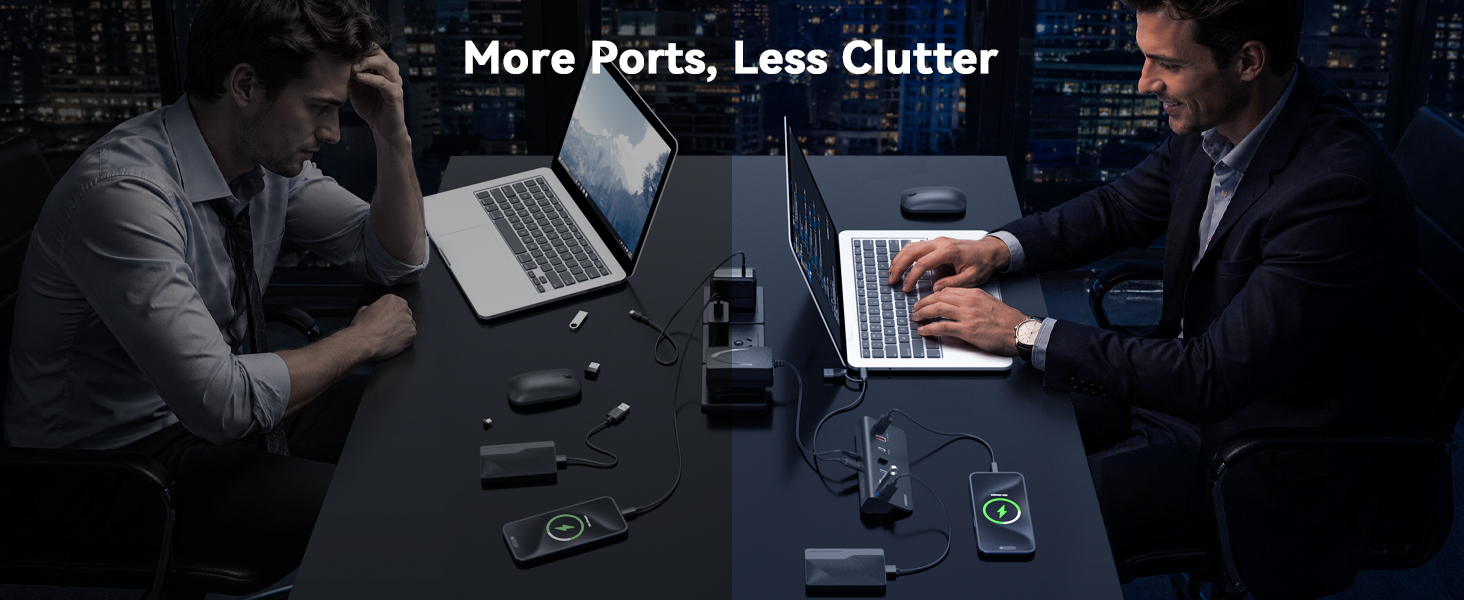 usb hub powered for laptop