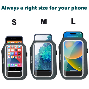 Cell phone holder for walking