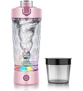 Electric Protein Shaker Bottle, USB Rechargeable Mixing Cup, Water Drink Mixer Portable Bottles f...