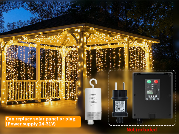 curtain fairy lights