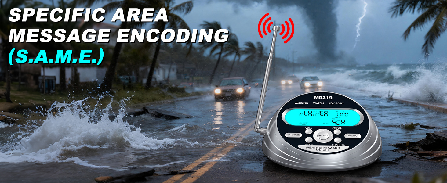 noaa weather alert radio for home