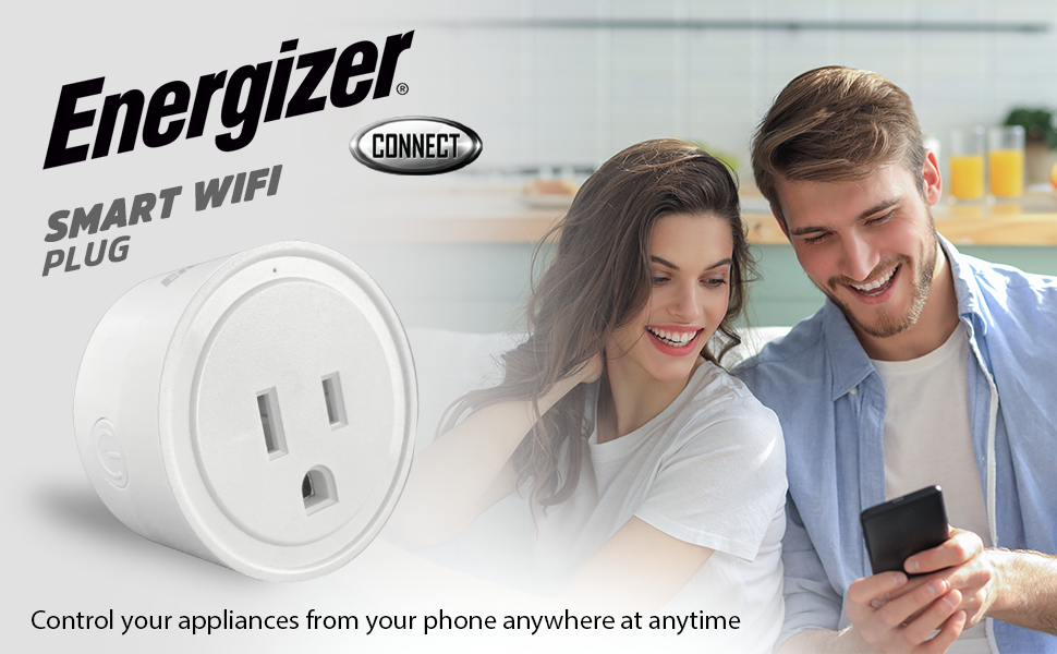 Smart Plugs, Smart Wi-Fi Plugs, Wi-Fi Plugs, Device Plugs, Energizer, Energizer Plugs, Home Plugs,
