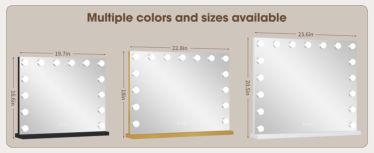 vanity mirror with lights