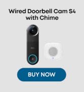 eufy Security 3K Wired Doorbell Cam S4, New VR Doorbell, 180°Panoramic View | No Subscription,AI ...