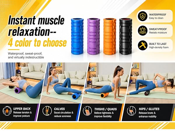 High Density Exercise Roller