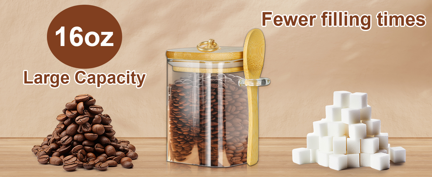 coffee and sugar container set
