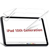 avakot 2 Pack Paperfeel Screen Protector for iPad 10th Generation Drawing | Matte Paperfeel Film ...