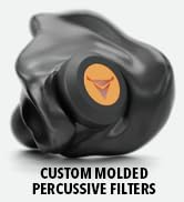 Decibullz - Custom Molded Percussive Filters, Custom Molded Hearing Protection