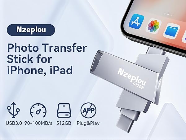 USB flash drive for iPhone iPad