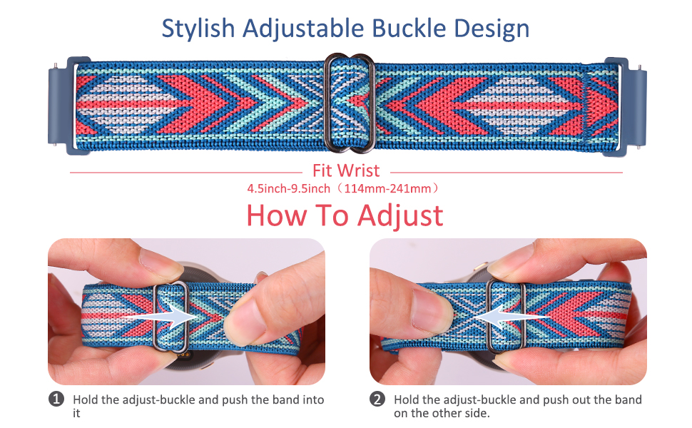 stylish adjustable buckle design