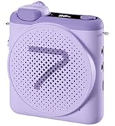 7RYMS WA2 Wireless Voice Amplifier for Teachers with Wireless lavalier Mic, Wireless Portable Amp...
