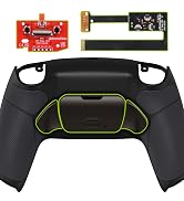 eXtremeRate Black Real Metal Buttons (RMB) Version Rise 2.0 Remap Kit for PS5 Controller with Bla...