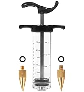 High Pressure Glue Injector With Two Brass Tips Ideal For Veneering, Lutherie, Furniture Repair, ...