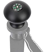 Trekking Poles Knob Handle Grip, Outdoor Universal Monopod Walking Stick Knob, Compass Monopod Tr...
