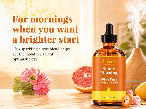 This sparkling citrus blend helps set the mood for a light, optimistic day