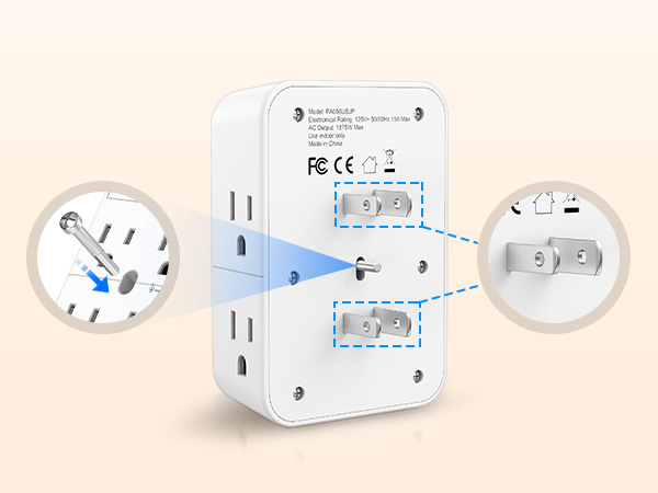 2 Prong Power Strip