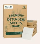 OrientLeaf Laundry Detergent Sheets Fresh Scent, Eco-Friendly, Powerful Cleaning, Up to 160 Loads...