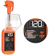 RV Surge Protector 30 Amp - 10000 Joules LED Display RV Surge Power Guard with Safety Certificati...