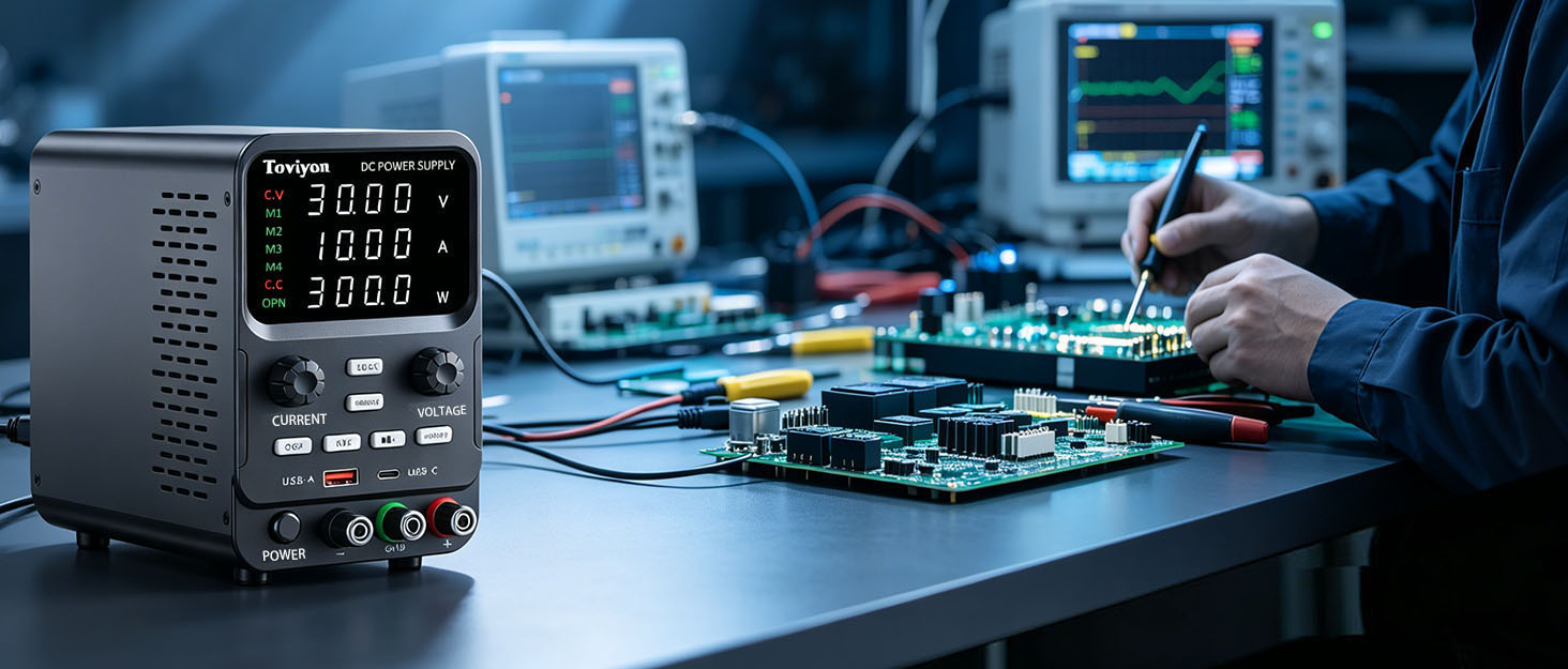30V 10A DC Power Supply Variable
