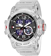 LAVAREDO Mens Digital Watch, Sport Watches for Men Outdoor Military Digital Analog Stopwatch Wate...