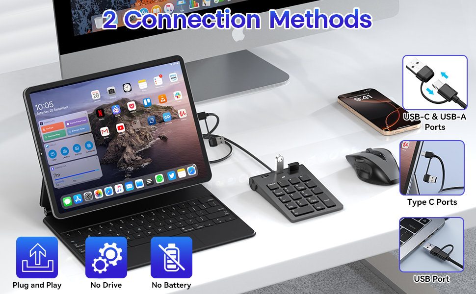 usb number pad for laptop