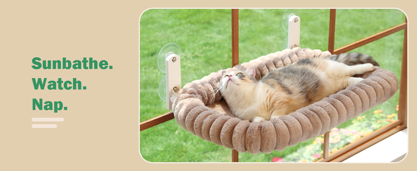 snugcloud cat window perch