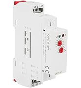 Delay Timer Switch,Off Delay Time Relay GRT8-B1 AC/DC 12V~240V Delay, Relays Phase Monitoring Rel...